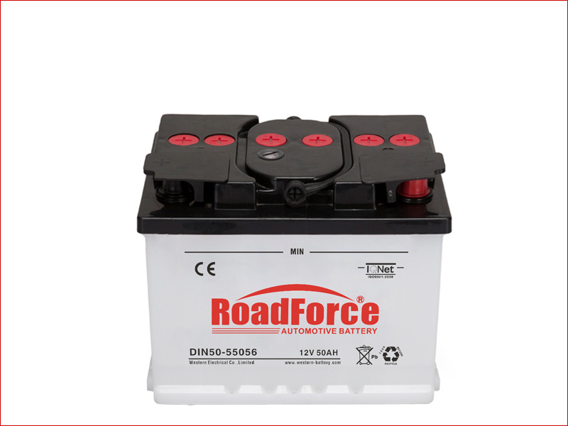 12V Dry Charged Car Battery 50Ah